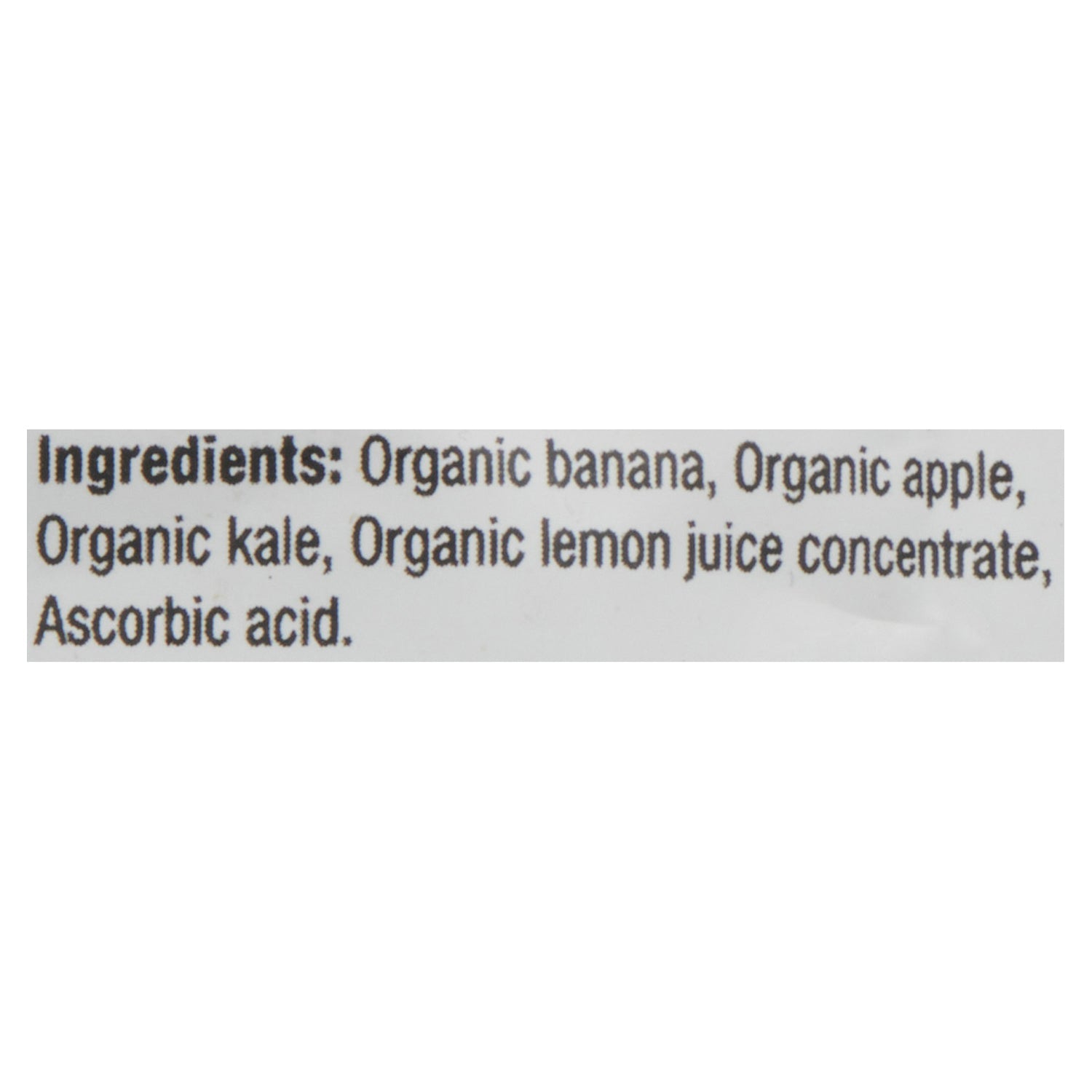 Baby Gourmet Aliments Biologiques pour Bébés Banane, Pomme et Chou Frisé 6 Mois+, 128 ml