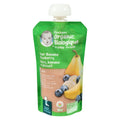 Purée de poire, bananes et bleuets biologique Nestlé Gerber, 128 ml