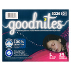 Goodnites Sous-Vêtements pour la Nuit Filles L 31-43 kg, 34 Quantité