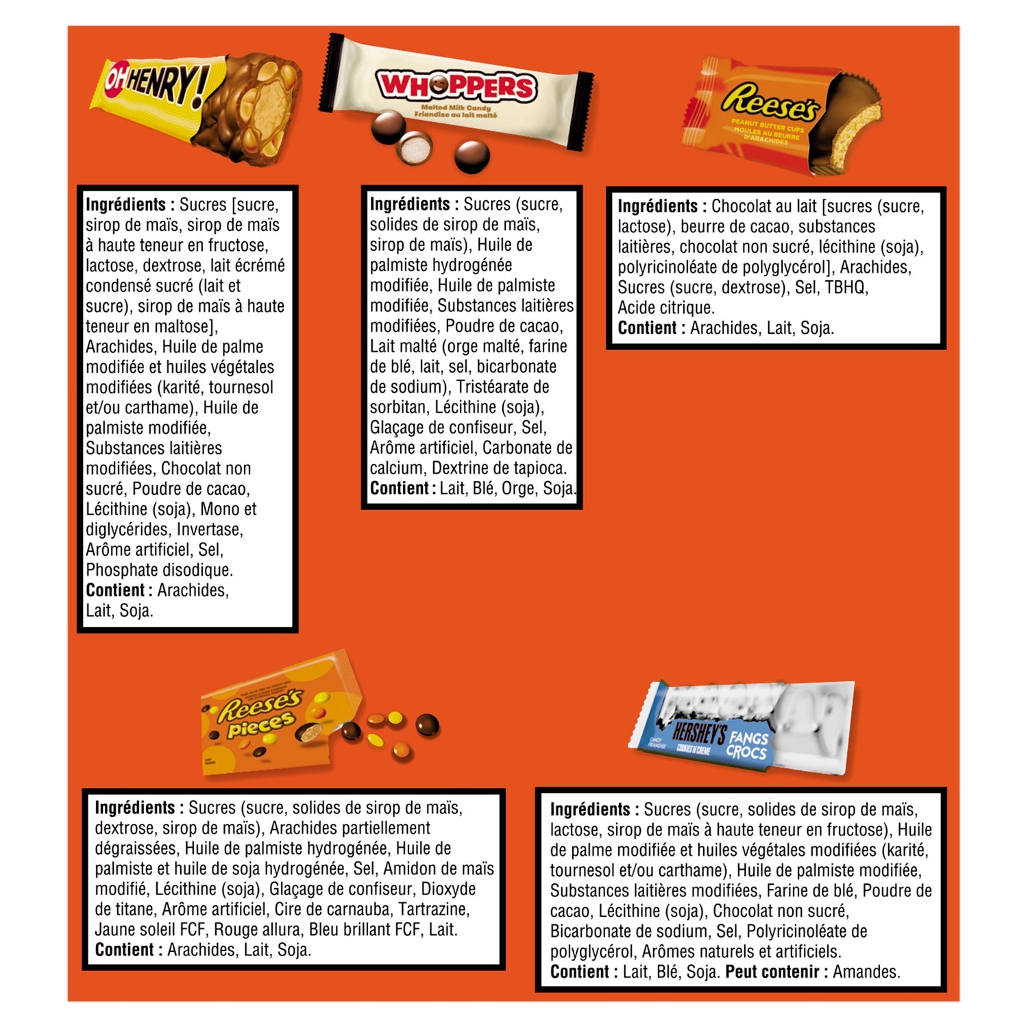 Hershey's Candy Snack Size Bars, 962 g