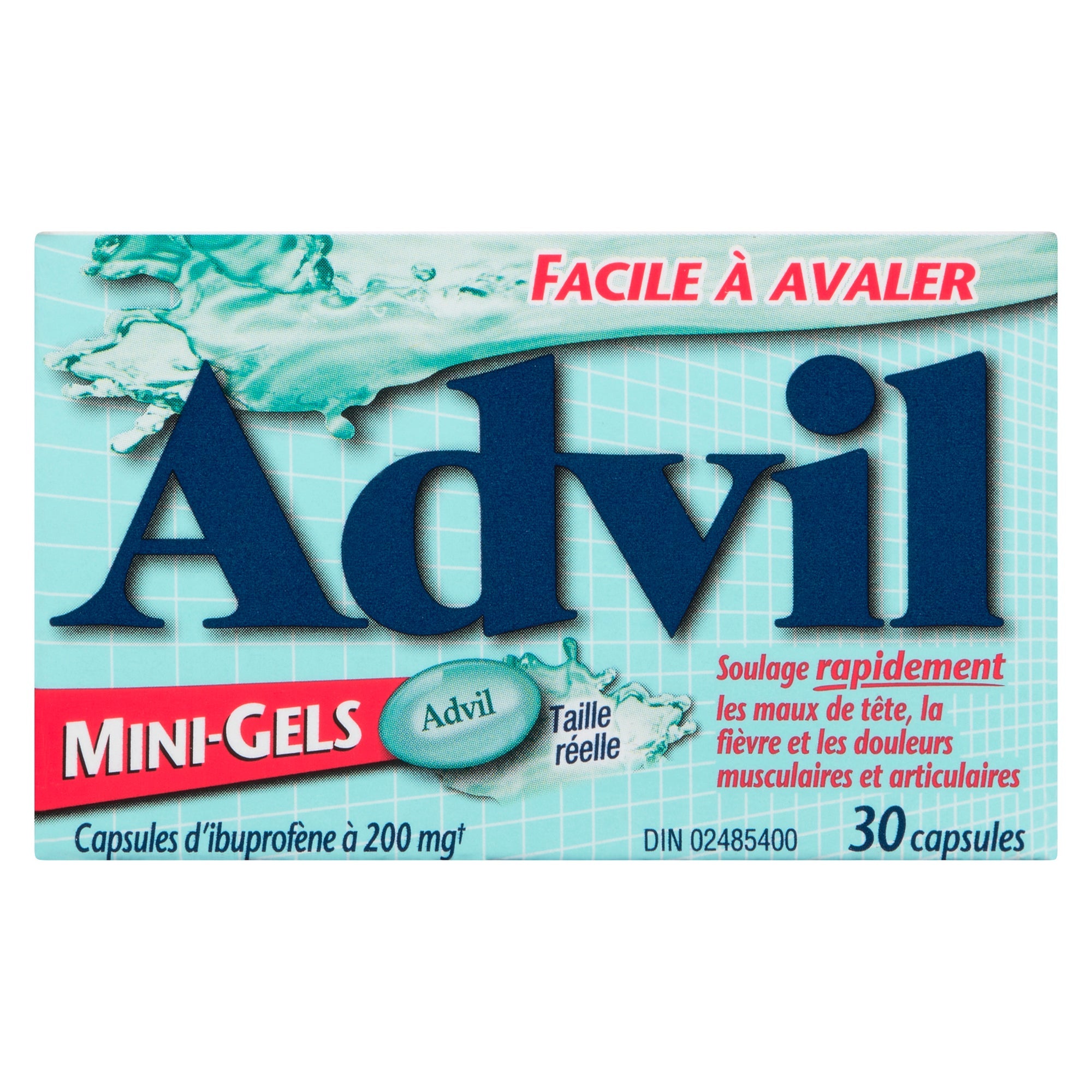 Advil Mini-Gels Ibuprofen 200-mg Capsules, 30-Pack