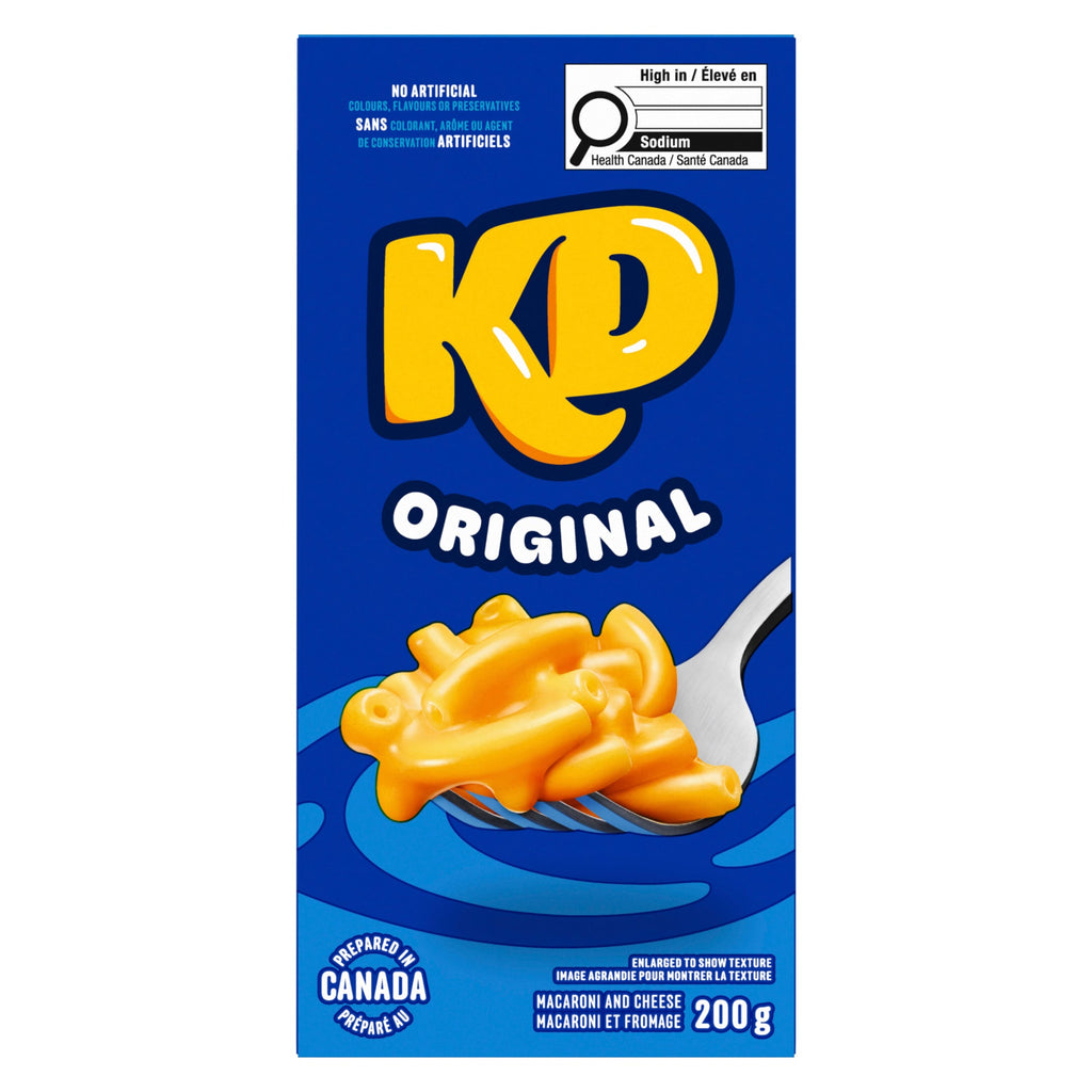 Kraft Dinner Macaroni et Fromage Original, 200 g