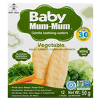 Baby Mum-Mum Soft Teething Vegetable Wafers, 50 g