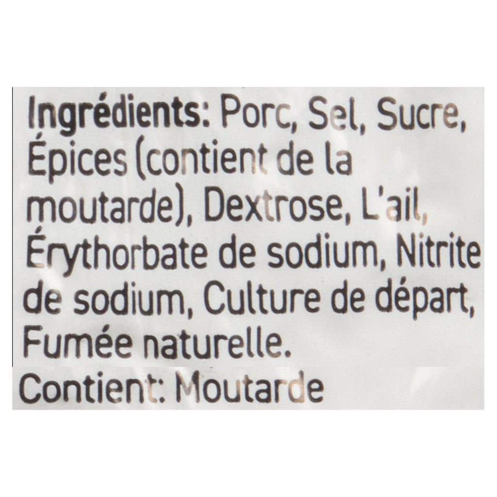 Saucisson au porc fumé et séché Ail de chasseur doux Halenda's, 275 g