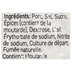 Saucisson au porc fumé et séché Ail de chasseur doux Halenda's, 275 g