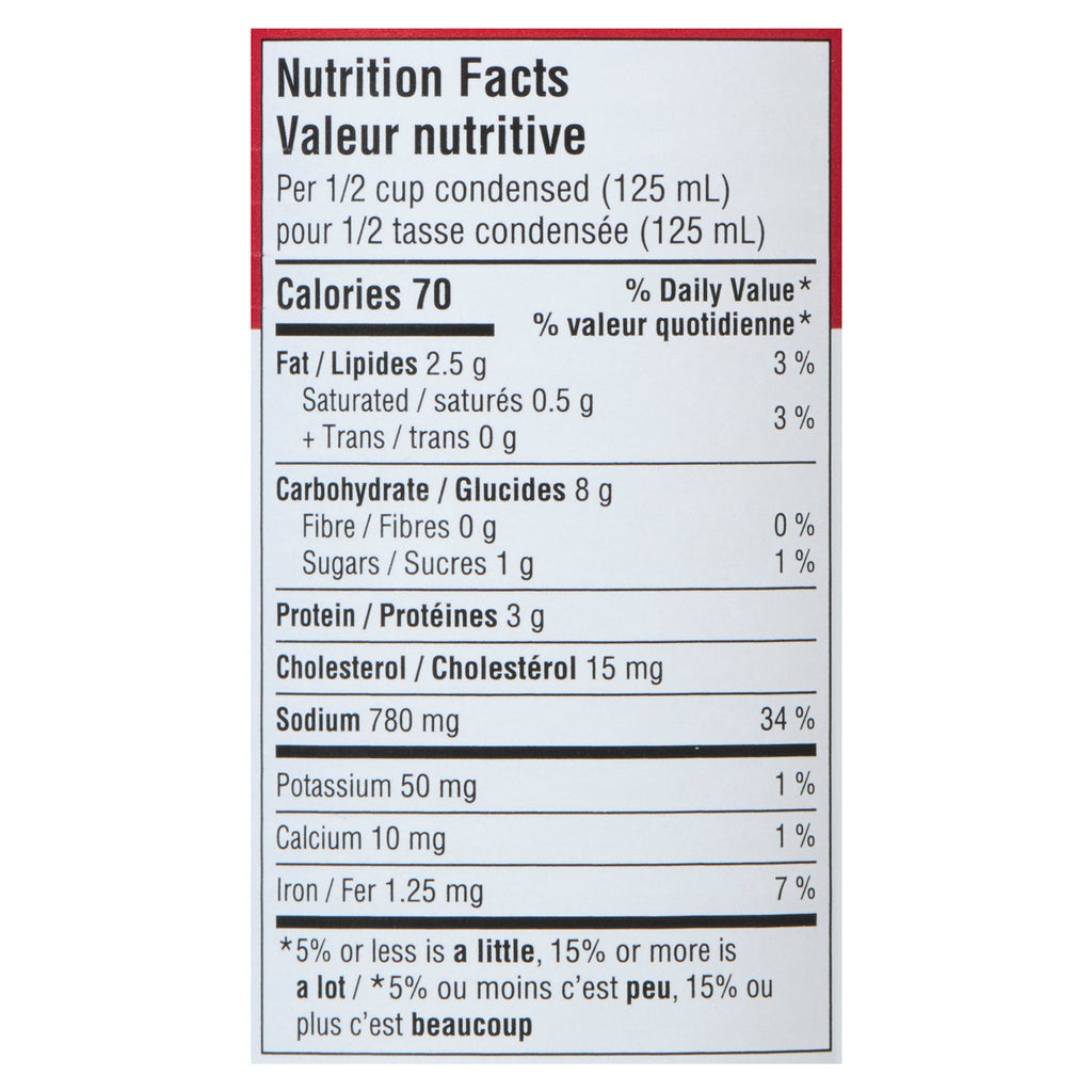 Soupe condensée au poulet et nouilles Campbell's - 284 ml