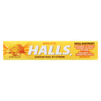 Halls Soulagement Mentho-Lyptus Saveur Miel et Citron 9 Pastilles