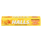 Halls Soulagement Mentho-Lyptus Saveur Miel et Citron 9 Pastilles