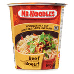 Mr. Noodles Beef Simulated Flavour Noodles in a Cup - 64g