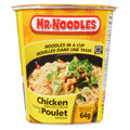 Mr. Noodles Chicken Simulated Flavour Noodles in a Cup - 64g