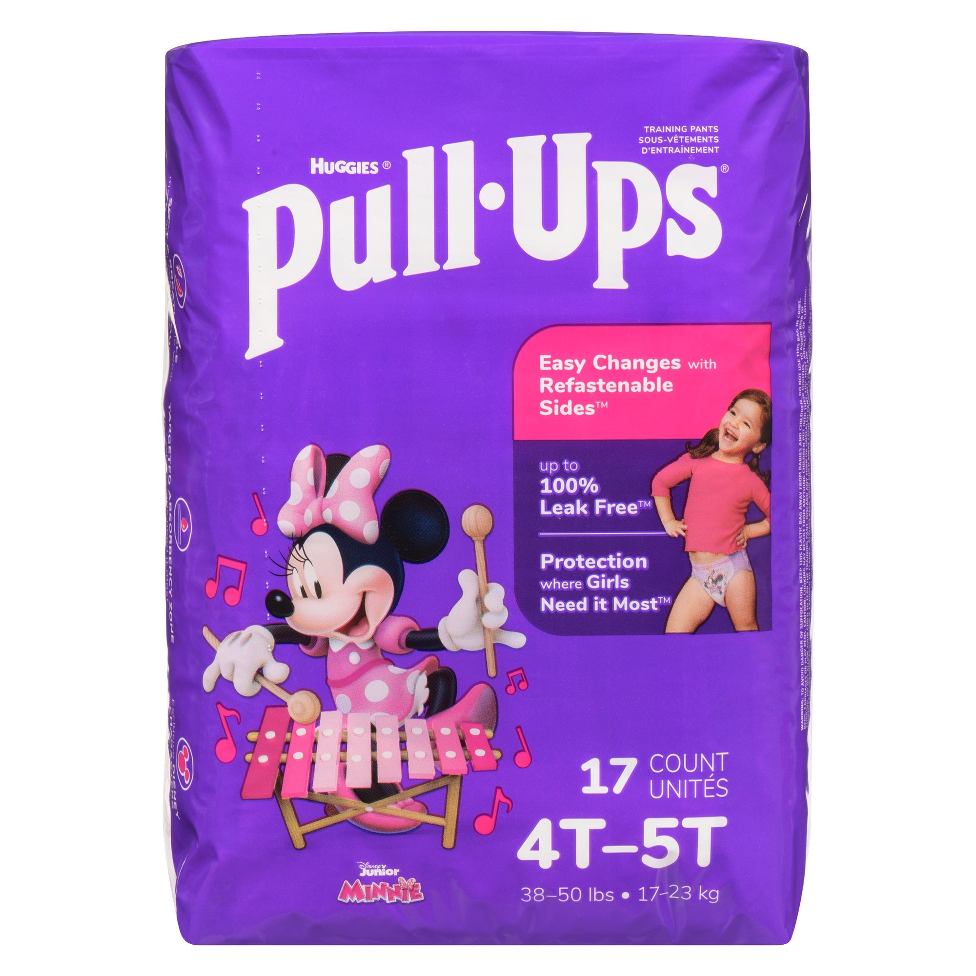 Huggies Girls Pull-Ups, 17-Pack