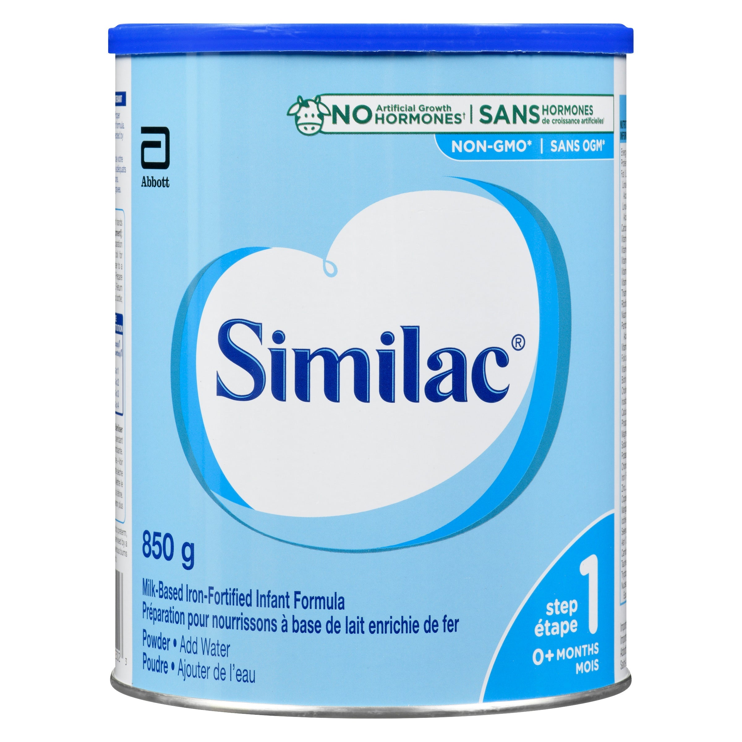 SIMILAC Lower Iron Baby Formula Powder, 850 g