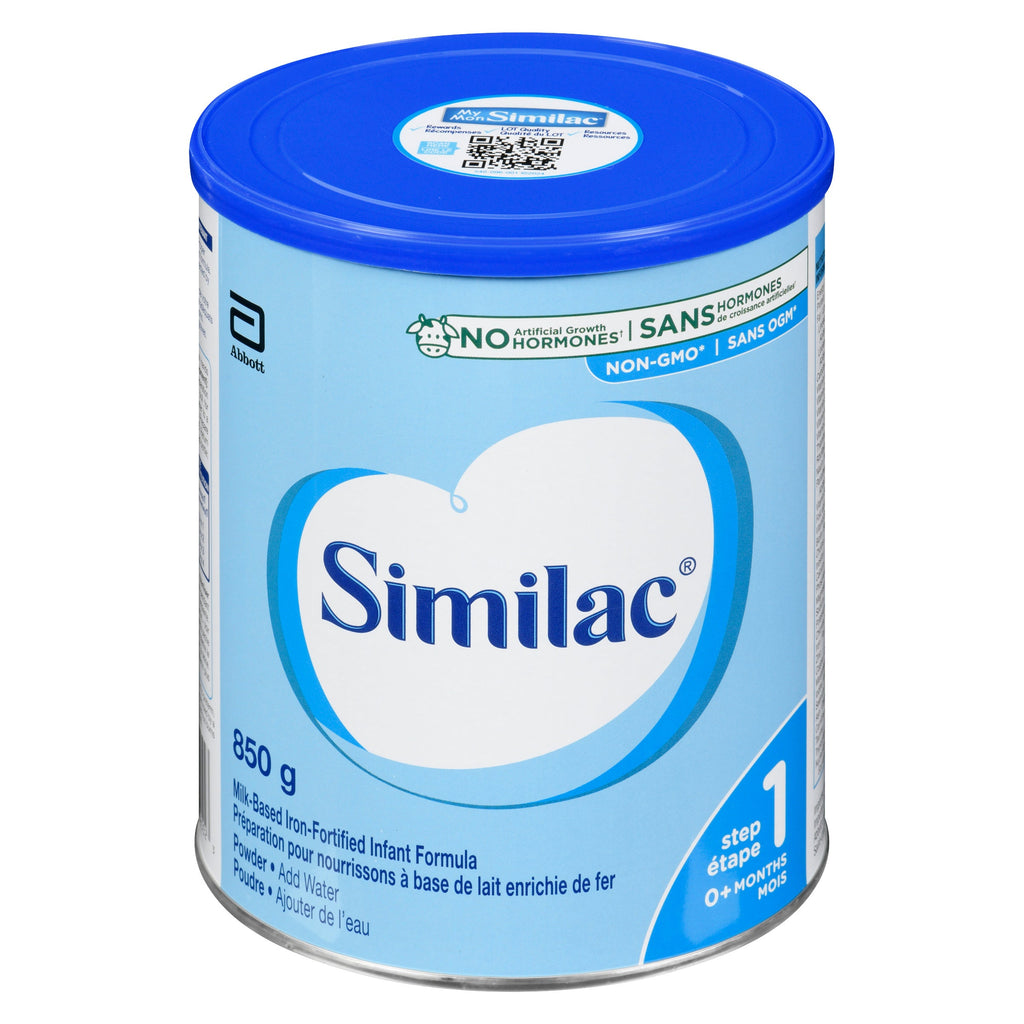 SIMILAC Lower Iron Baby Formula Powder, 850 g