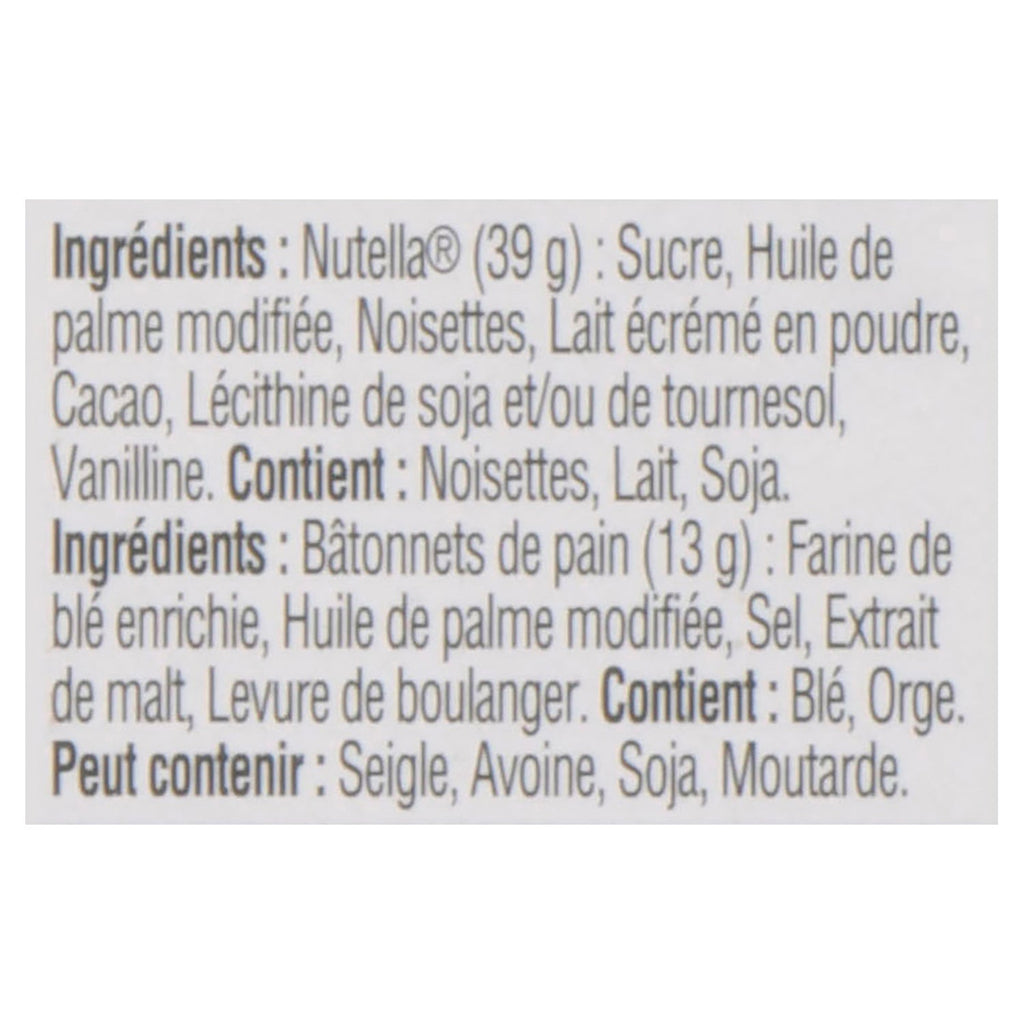 Nutella & Go! Hazelnut Spread with Cocoa + Breadsticks, 52 g