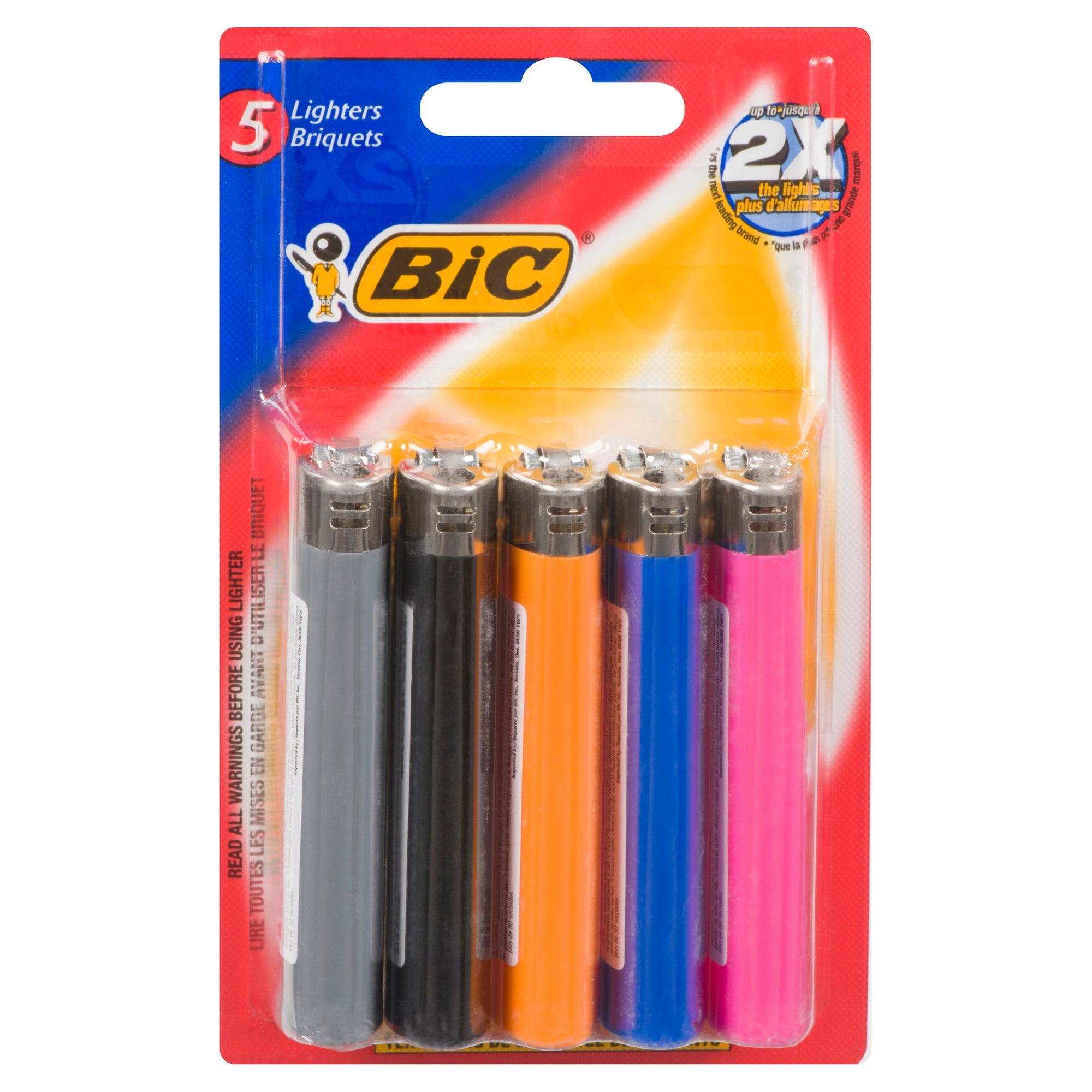 Briquets BIC Maxi - emb. de 5