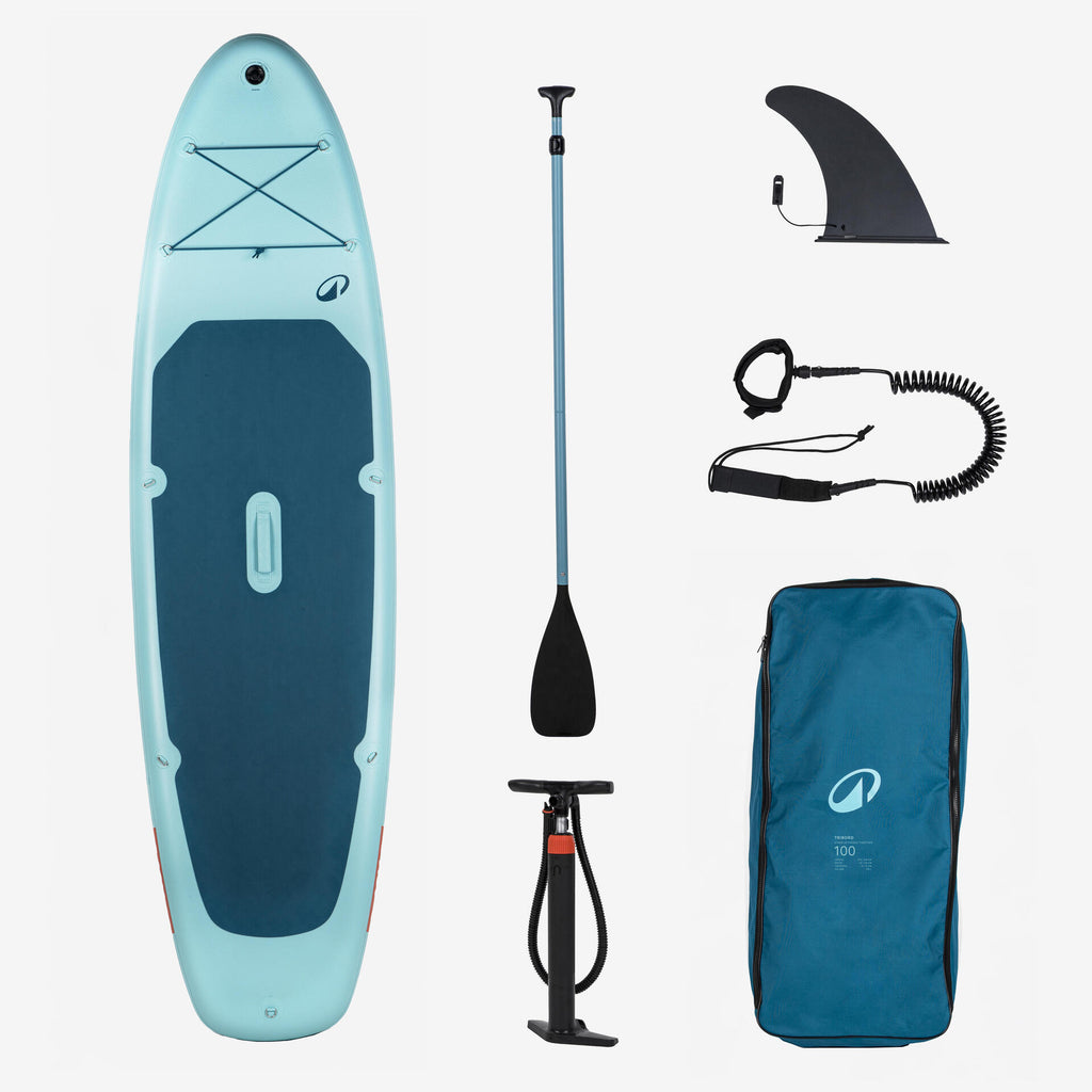 Decathlon 10 ft 6 in inflatable stand-up paddle set gallery image 1