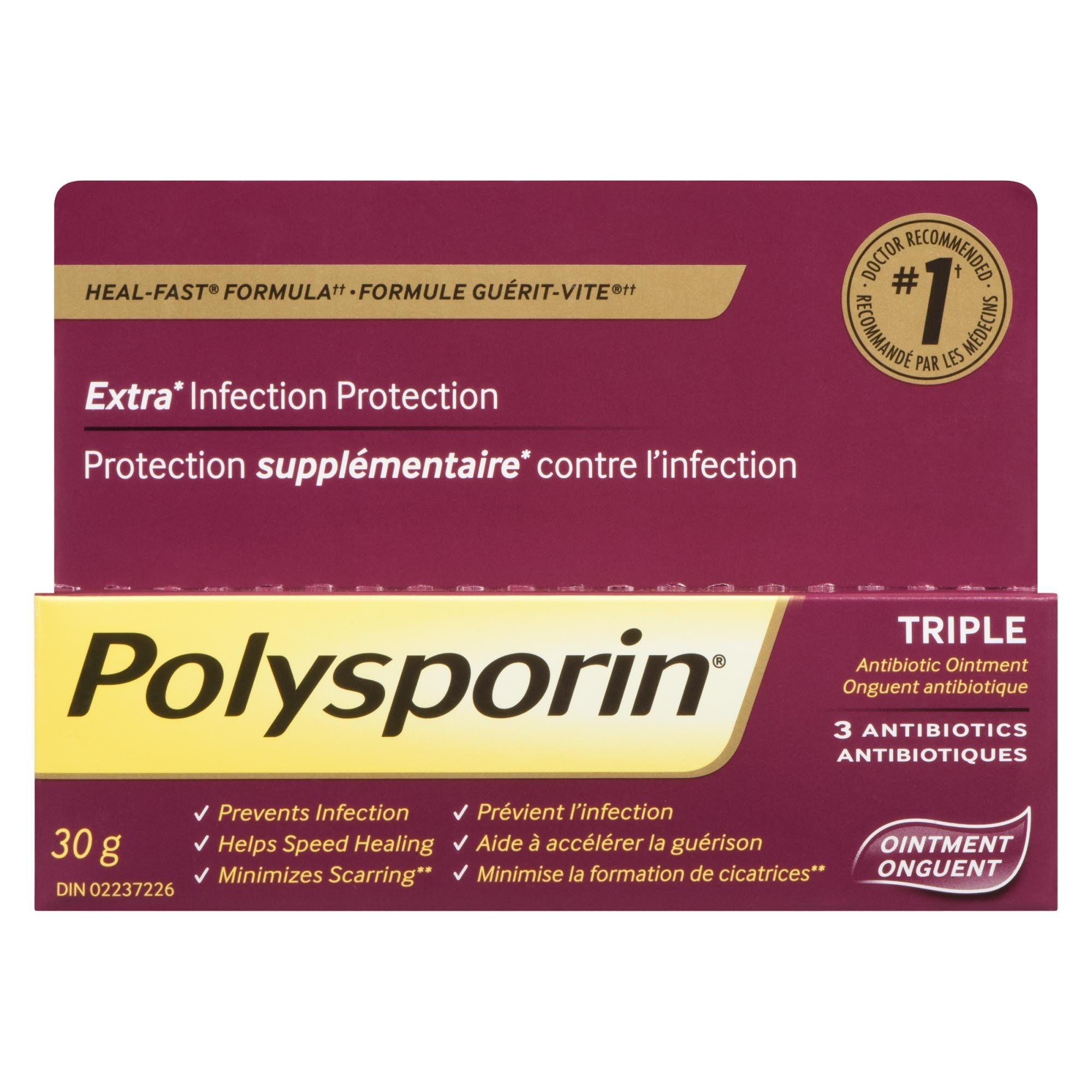 Polysporin Triple Antibiotic Ointment, 30-g