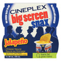 Cineplex Big Screen Snax Sauce au Fromage Jalapeño, Emballage de 4, 94 ml