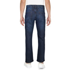 Pantalon de denim à coupe décontractée couleur bleu foncé Mountain Ridge pour hommes - 30 à 42