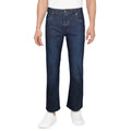 Pantalon de denim à coupe décontractée couleur bleu foncé Mountain Ridge pour hommes - 30 à 42
