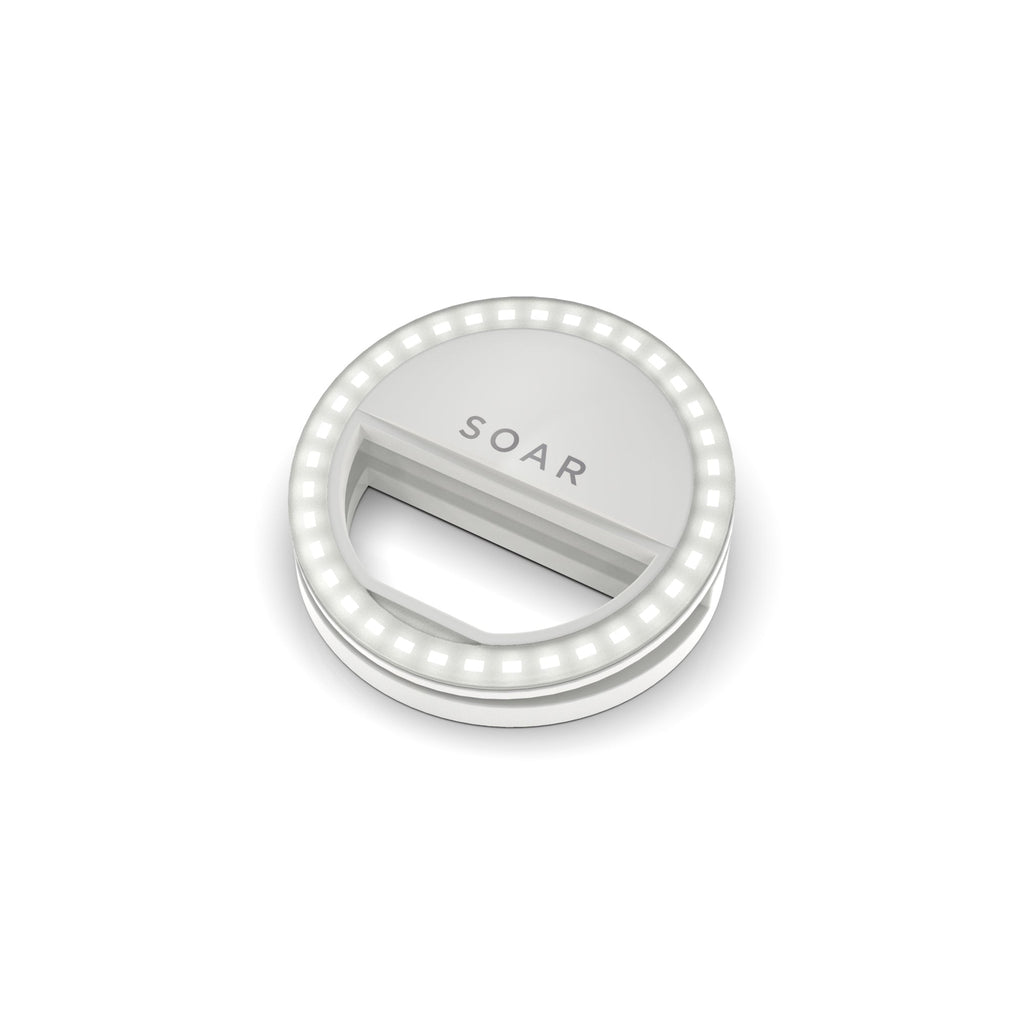 SOAR Clip-On Selfie LED Ring Light