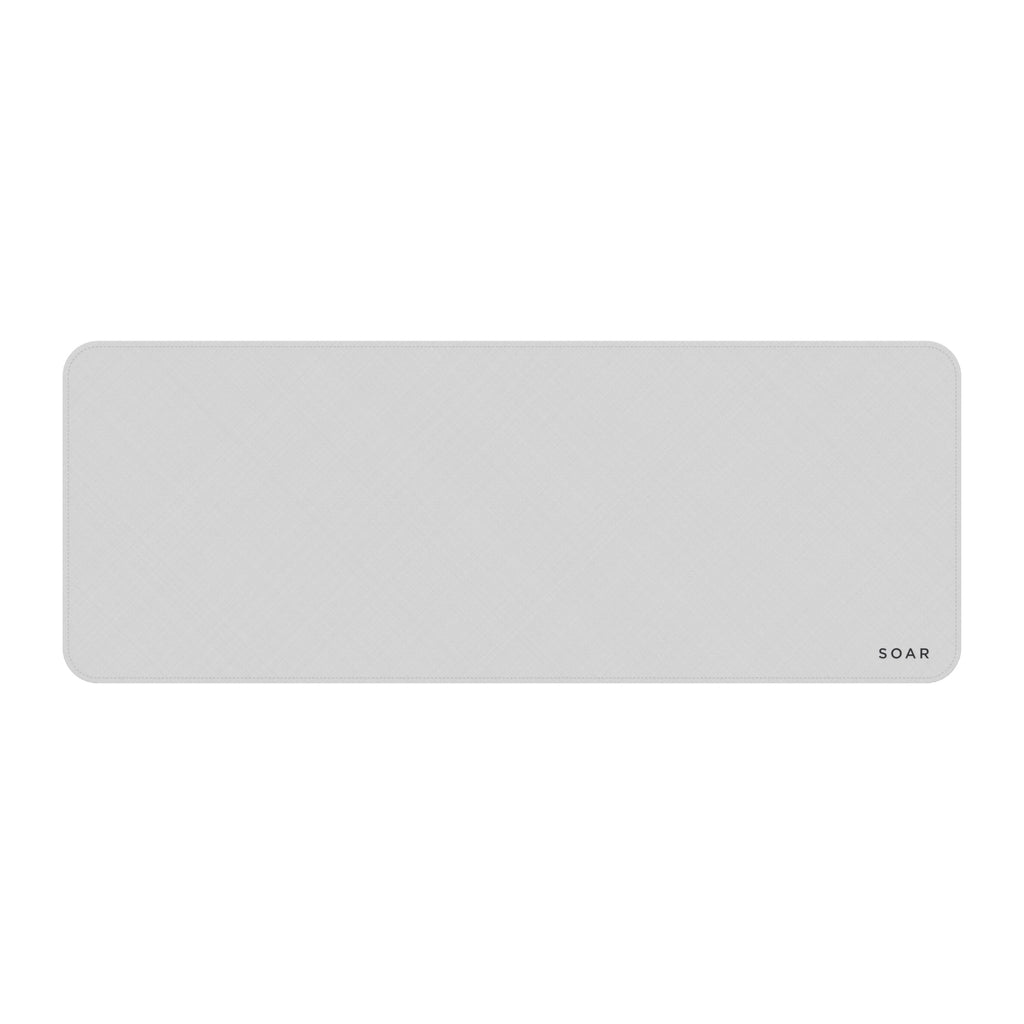 Tapis de bureau Soar, blanc