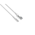 Soar Braided USB to Micro USB Charging Cable, White, 6-ft.