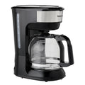 Cafetière à 12 tasses Betty Crocker, noir et argent – 1,9 pte