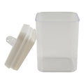 Contenant carré hermétique, blanc, 1,7 L
