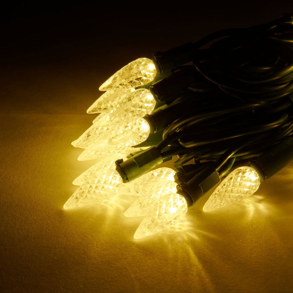 Danson Décor Warm White 40 LED C6 String Lights, 2.48-m