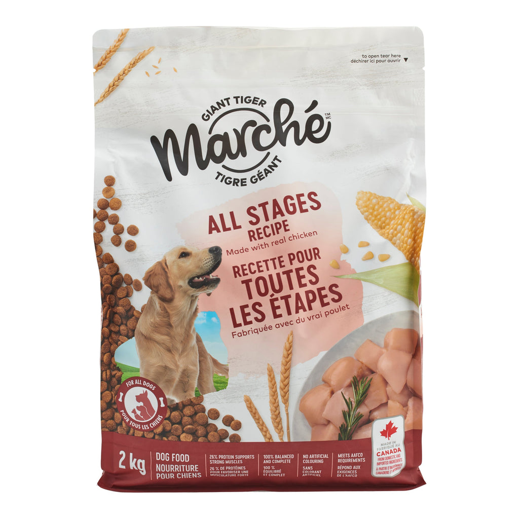 Tigre Géant Marché Nourriture haut de gamme pour chiens, 2 kg