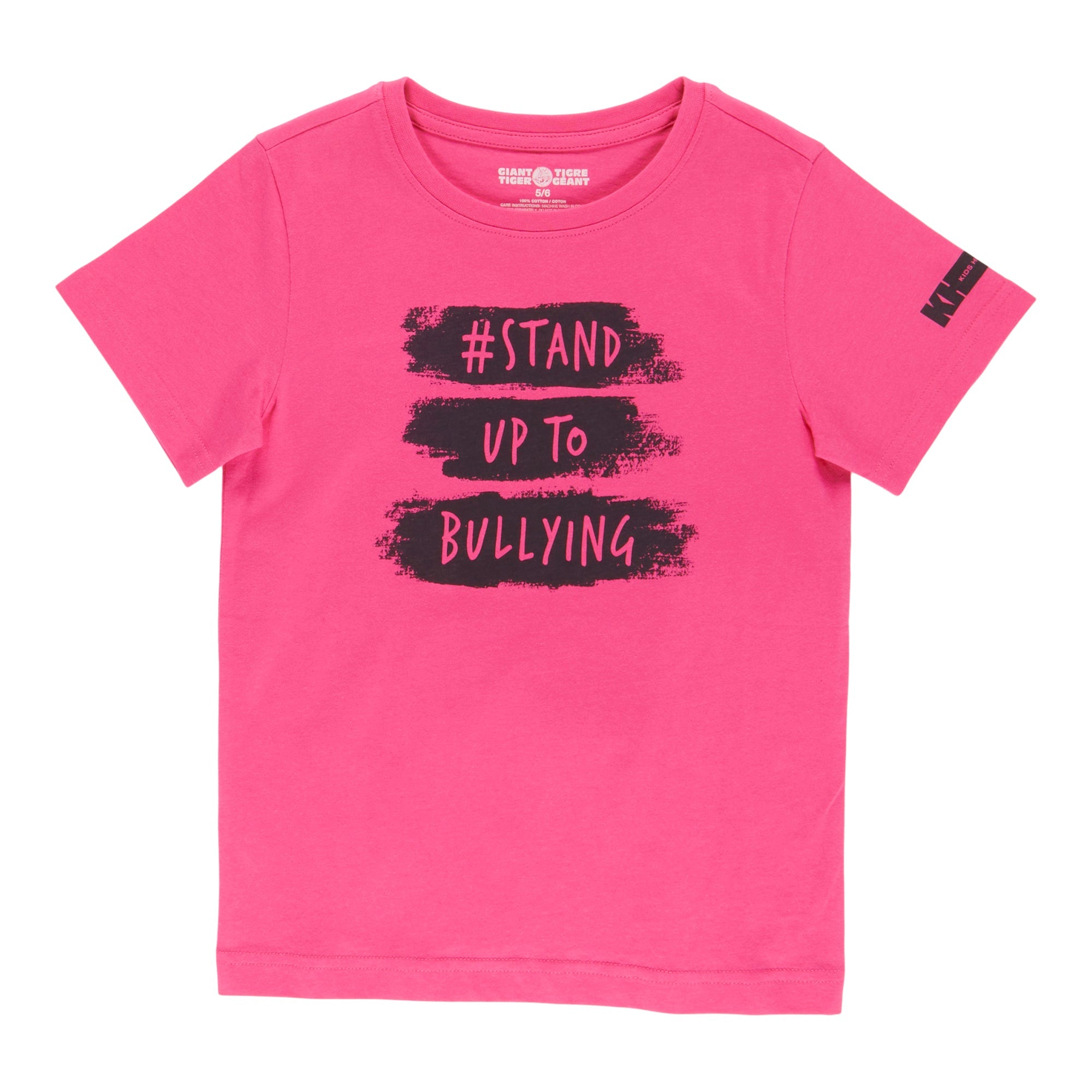 T-shirt « Stand up to Bullying » unisexe pour tout-petits – anglais