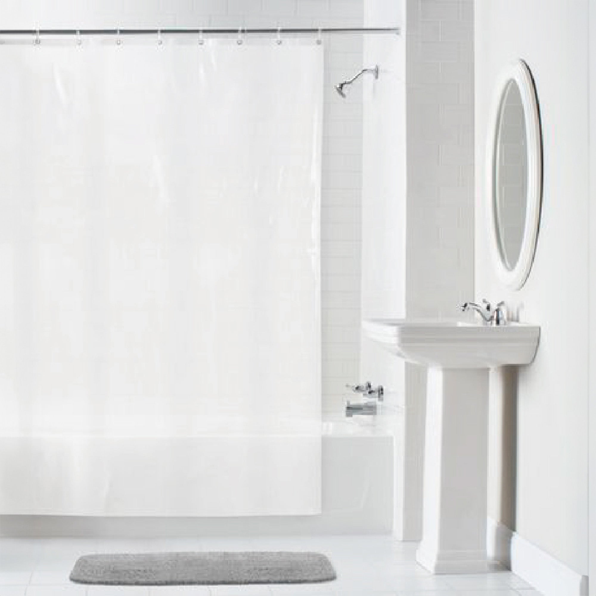 PEVA Shower Liner, 70-in x 71-in.