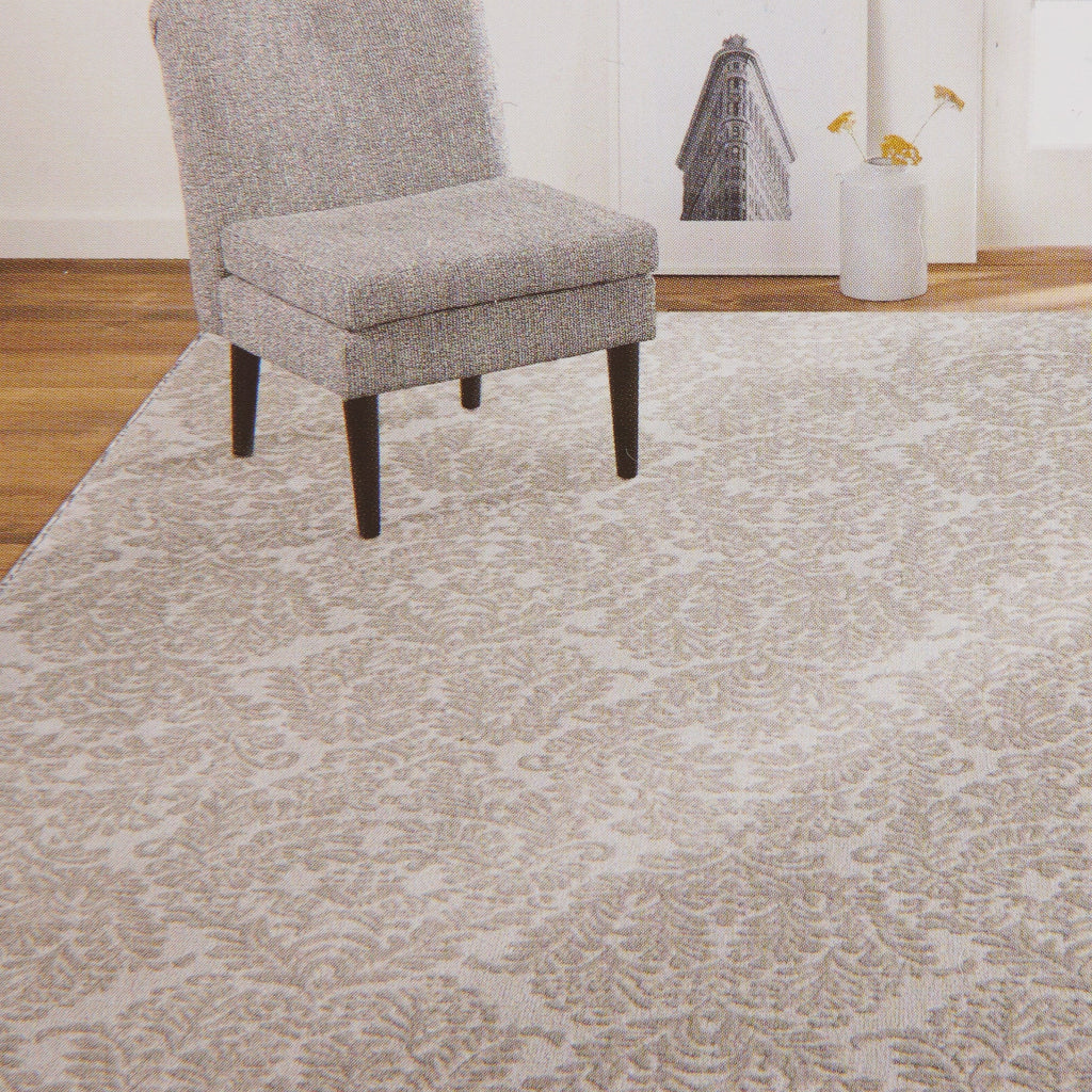 Damask Rug, 5-ft x 7-ft.