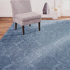 Damask Rug, 5-ft x 7-ft.