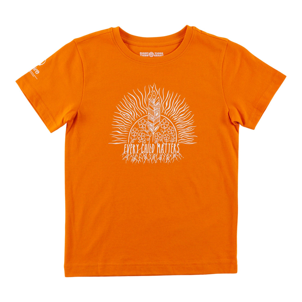 "Every Child Matters" Toddler Unisex National Day of Truth and Reconciliation English Orange T-Shirt