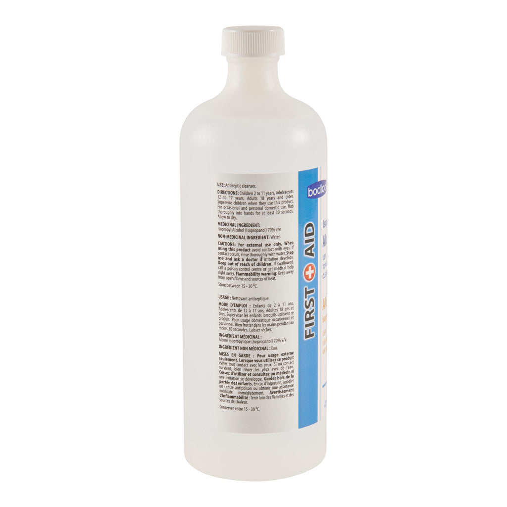 Bodico 70% Rubbing Alcohol, 473 ml
