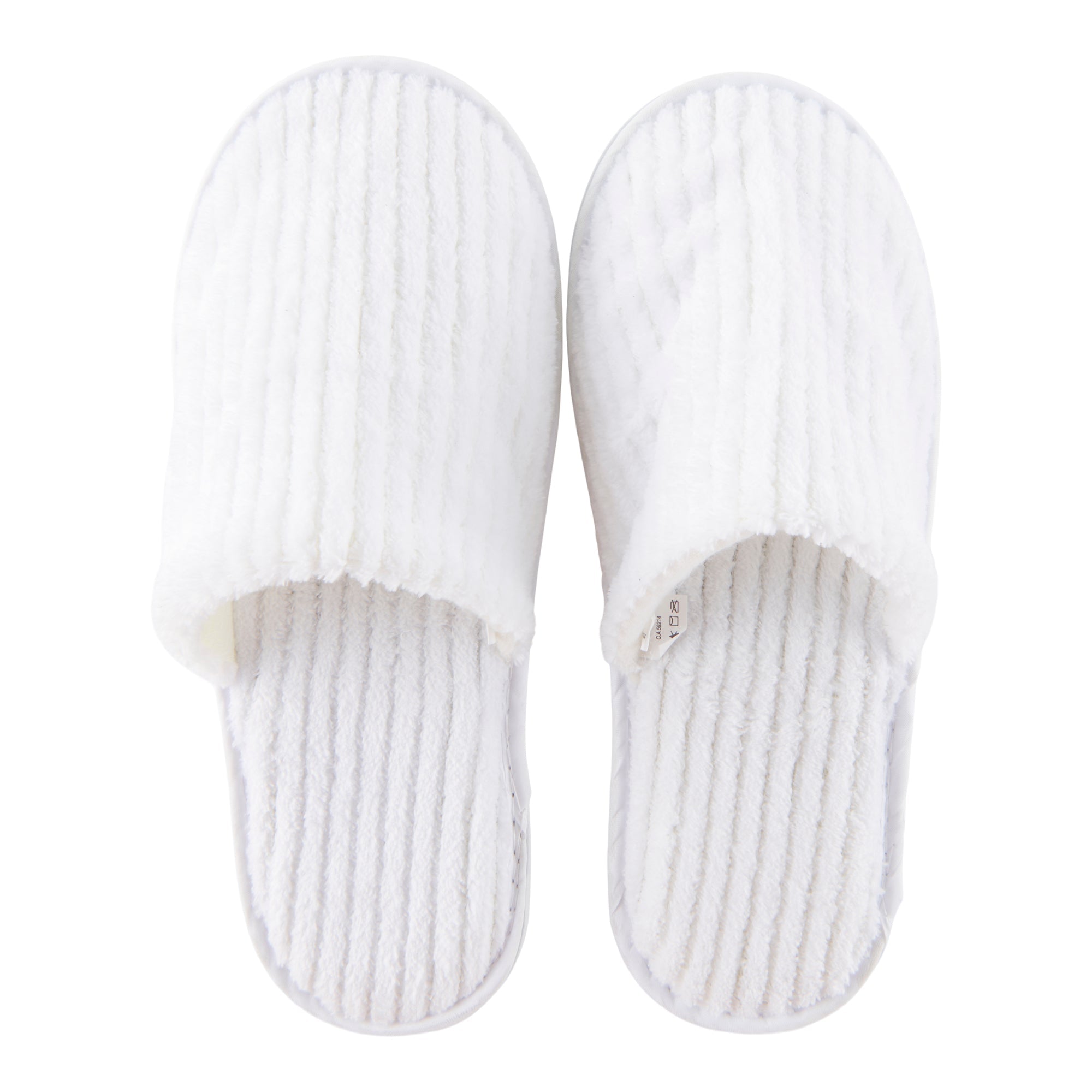 Women's Ribbed Spa Slippers