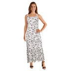 lily morgan Women's Printed Midi Dress