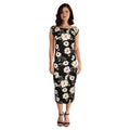 lily morgan Women's Cap Sleeve Midi Dress