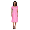 Robe midi en popeline lily morgan pour femmes