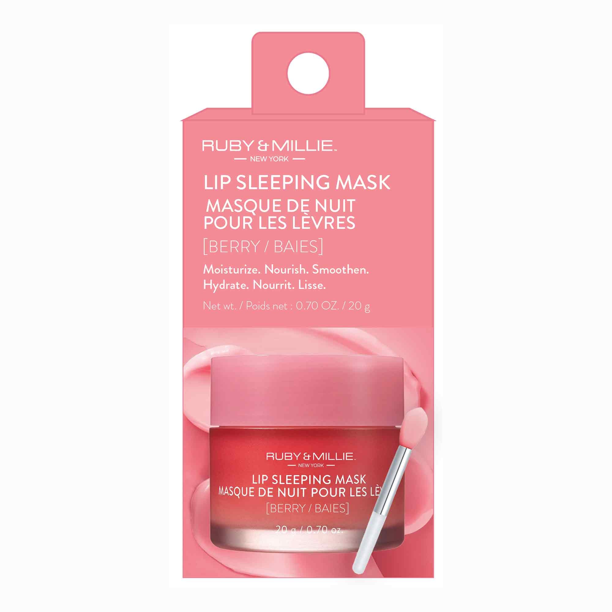 Ruby & Millie Lip Sleeping Mask, Berry