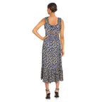 Robe midi étagée à smocks mySTYLE pour femmes