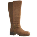 Bottes hautes extensibles au dos lily morgan pour femmes