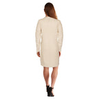 lily morgan Women's Cable Knit Sweater Dress