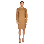 lily morgan Women's Cable Knit Sweater Dress