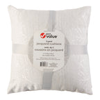 Giant Value Jacquard Cushions, 16-in x 16-in, 2 Pack