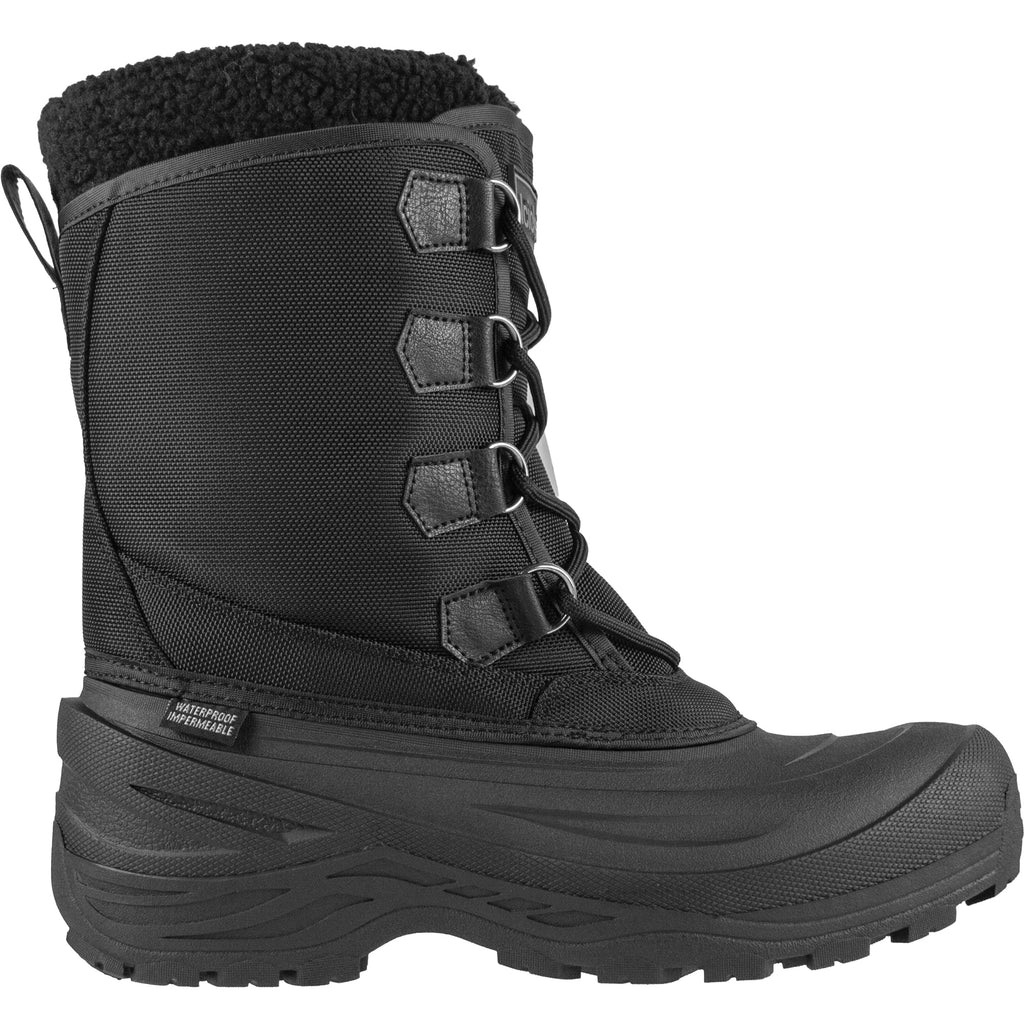 Bottes d’hiver en mélange de matériaux Icicles pour hommes, -40 °C