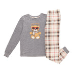 Pyjama à thématique famille Pays nordique SURVIVAL GEAR pour garçons, 2 pièces