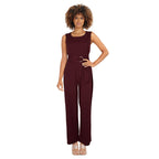 Combinaison-pantalon à col dégagé lily morgan pour femmes